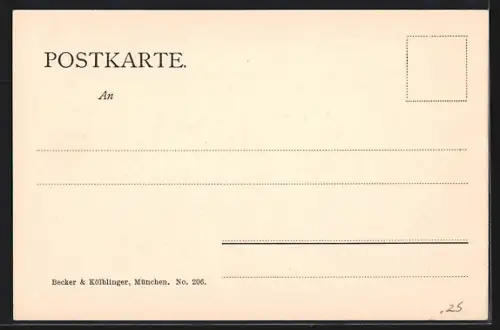 AK München, Bavaria mit Ruhmeshalle