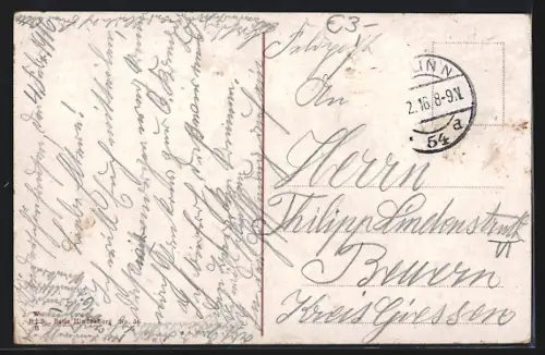 AK Berlin, Rathaus mit Strassenbahn