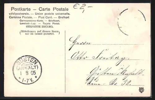 AK Berlin, Rathaus mit Strassenpartie