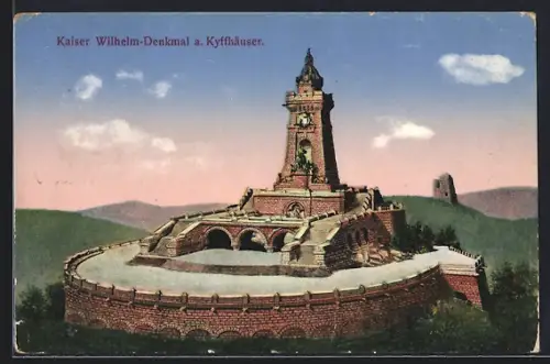 AK Kyffhäuser, Kaiser Wilhelm-Denkmal