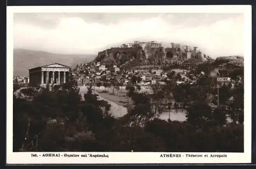 AK Athènes, Théseion et Acropole