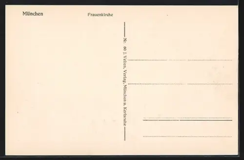 AK München, Frauenkirche, Aussenansicht