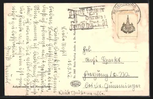 AK Walhalla und Befreiungshalle, Doppelansicht