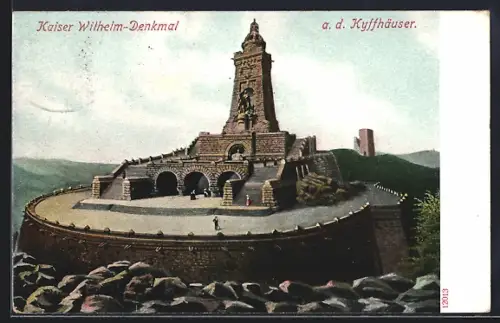 AK Kyffhäuser, Kaiser Wilhelm-Denkmal