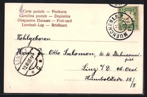 AK Possenhofen, Gasthof Karl Schauer