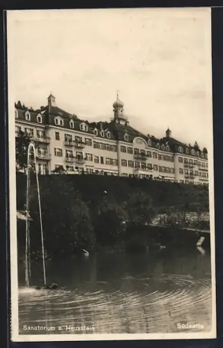 AK Schaufling, Sanatorium am Hausstein, Südseite