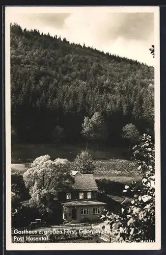 AK Georgshütte /Hasental, Gasthaus zum grossen Forst
