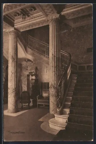 AK Berlin, Restaurant Weinstuben Kempinski, Treppenhaus