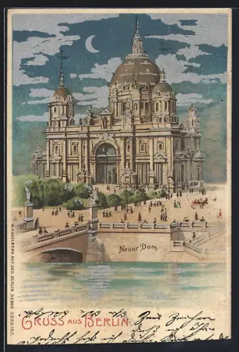 Lithographie Berlin, Neuer Dom