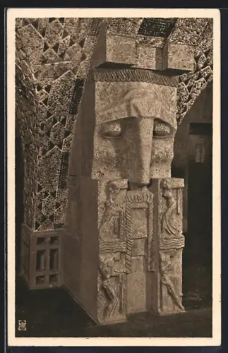 AK Berlin-Tiergarten, Weinhaus Rheingold, Motiv aus dem Steinsaal