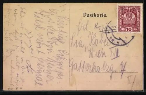 AK Wien, Anna Pollermanns Winzerhaus, Rotenturmstrasse 17