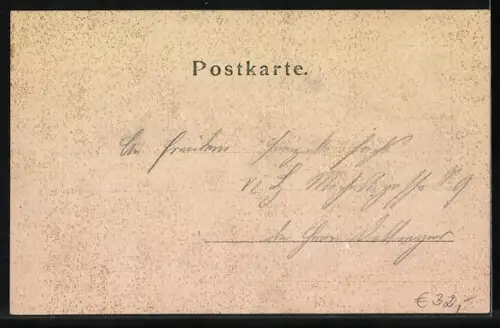 AK Wien, Gasthaus Fürstengarten v. Lambert Neuhuber, Matzleinsdorferstrasse 47