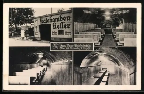 AK Wien-Strebersdorf, Franz Mayers Katakombenkeller, Kellergasse