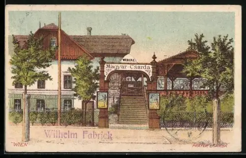AK Wien, Magyar-Csarda v. E. Weber, Prater