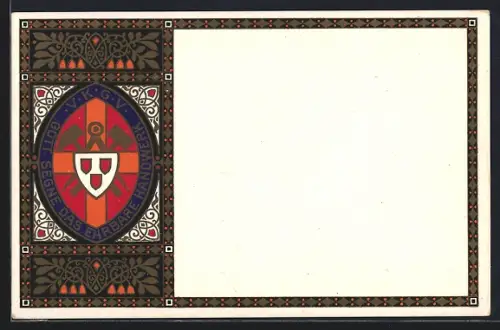 AK Wappen, Verband Katholischer Gesellenvereine, Köln, Norbertstrasse 12