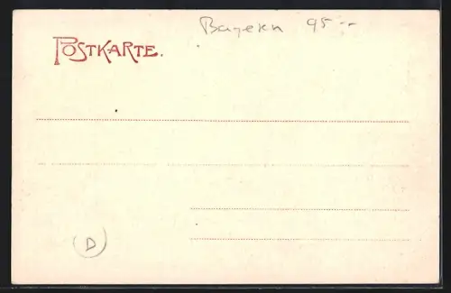 AK St. Georgen bei Bayreuth, Blick auf die Kirche