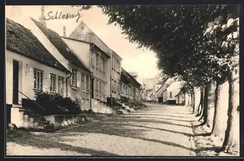 AK Schleswig, Partie an der Polierteichstrasse 24
