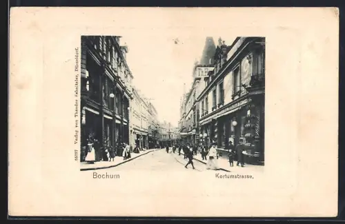 AK Bochum, Partie in der Kortumstrasse