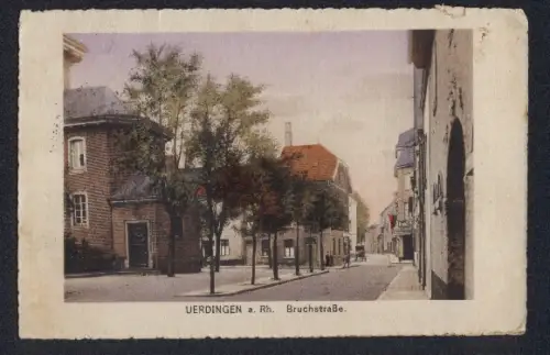 AK Uerdingen a. Rh., Restaurant Cafe in der Bruchstrasse
