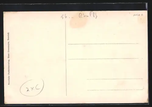 AK Ehlscheid, Colonialwaren-Handlung Wilhelm Kleinmann, Ortspanorama