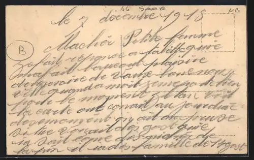 AK Heiligenwald, Blick auf das Neue Schulhaus