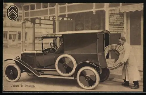 AK Auto Citroen Voiture de livraison