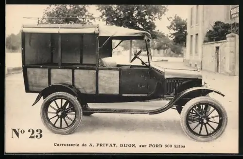 AK Auto Ford, Carrosserie de A. Privat