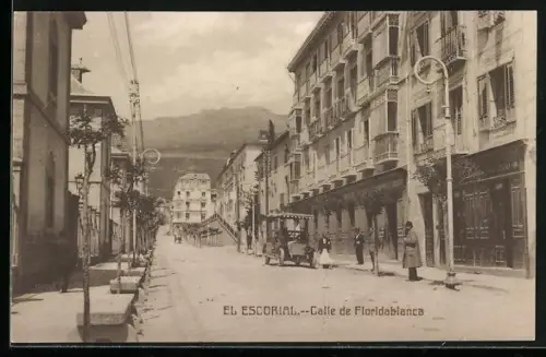 AK El Escorial, Calle de Floridablanca