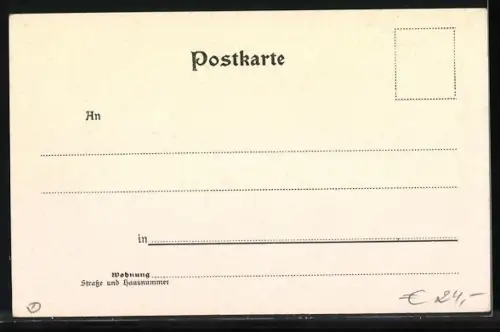AK Wien-Wieden, Alleegasse mit Pfarrkirche z. h. Elisabeth