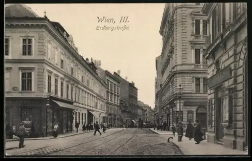 AK Wien, Bäckerei Johann Berndt in der Erdbergstrasse