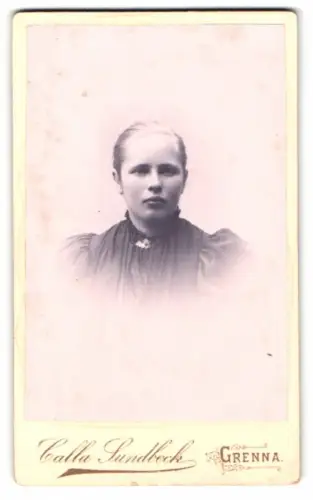 Fotografie Calla Sundbeck, Grenna, Portrait einer Frau