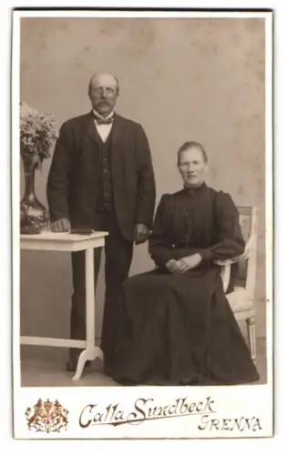 Fotografie Calla Sundbeck, Grenna, Paarporträt