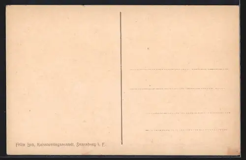 AK Strasbourg, Ponts couverts et vue sur la cathédrale