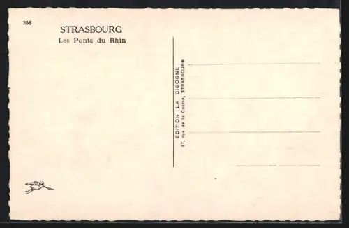 AK Strasbourg, Les Ponts du Rhin