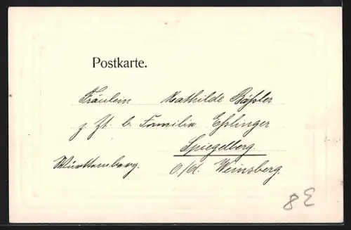 AK Strassburg, Kaiserpalast, Theater und Münster