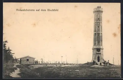 AK Schirmeck, Hohenloheturm auf dem Hochfeld