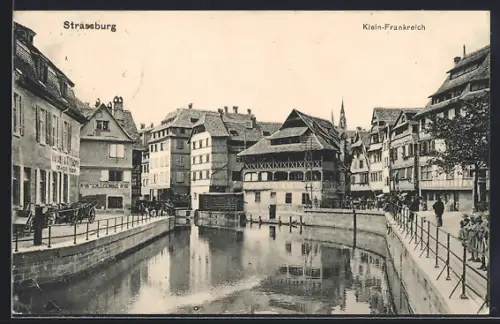 AK Strassburg, Partie in Klein-Frankreich