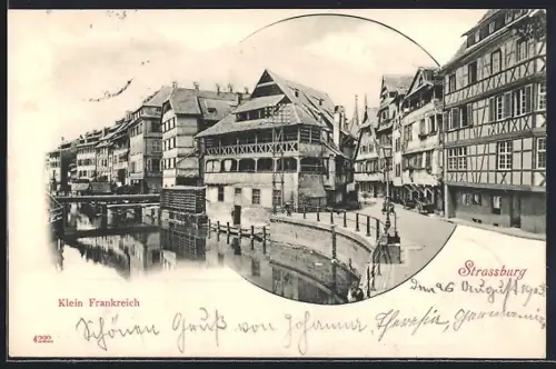 AK Strassburg, Partie in Klein Frankreich