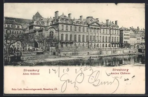 AK Strasbourg, Ancien Château au bord de l`eau