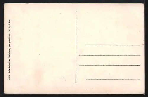 AK Mutzig, Ortsansicht aus der Vogelschau