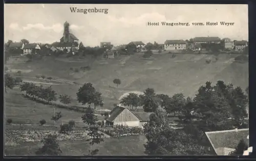 AK Wangenburg, Hotel Wangenburg im Ort, vorm. Hotel Weyer