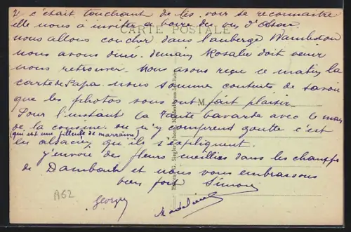 AK Dambach /Vosges du Nord, Vue du village et des paysages environnants