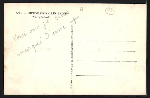 AK Niederbronn-les-Bains, Vue générale