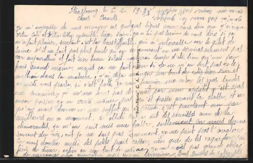 AK Strasbourg, Vue sur le pont du Rhin avec tramway et cheminées industrielles en arrière-plan