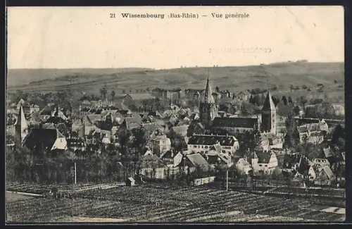AK Wissembourg /Bas-Rhin, Vue générale