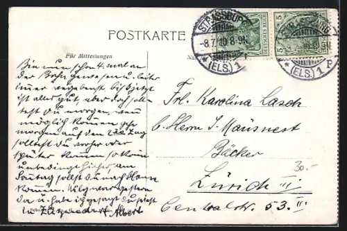AK Strassburg i. E., Kleberplatz