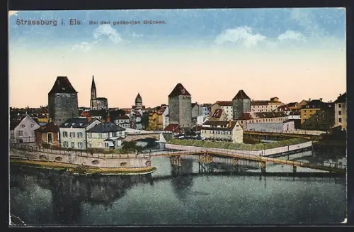 AK Strasbourg, Près des ponts couverts