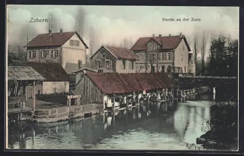 AK Zabern, Partie an der Zorn