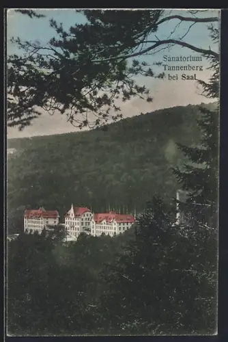 AK Tannenberg, Sanatorium entouré de forêts