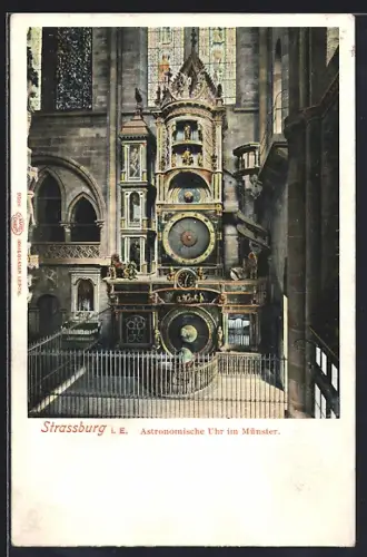 AK Strasbourg, L`horloge astronomique dans la cathédrale